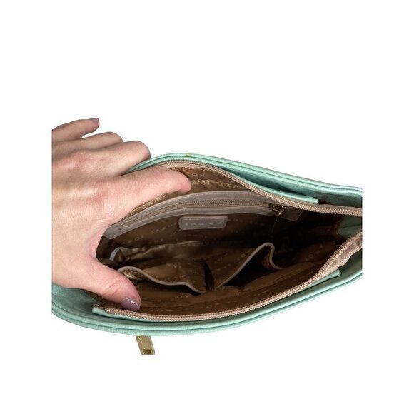 SAMOE Turquoise Convertible Crossbody Bag - Picture 5 of 8